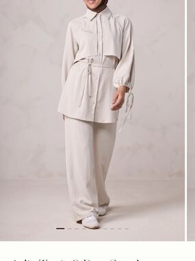 Zahraa The Label 2 Piece Tunic/pant Set